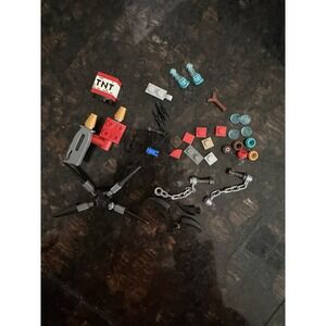 LEGO MCO Lot / Replacement Parts With TNT Minecraft Block And Other Spares